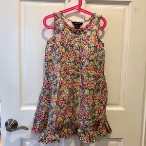 Ralph Lauren girls floral dress NWOT